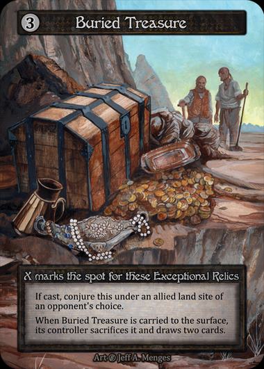 [Artifact] Buried Treasure [beta-Exceptional]